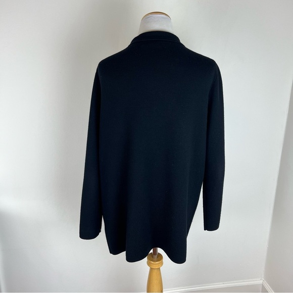 J. Crew Juliette collarless sweater-blazer Size Medium - Picture 3 of 10